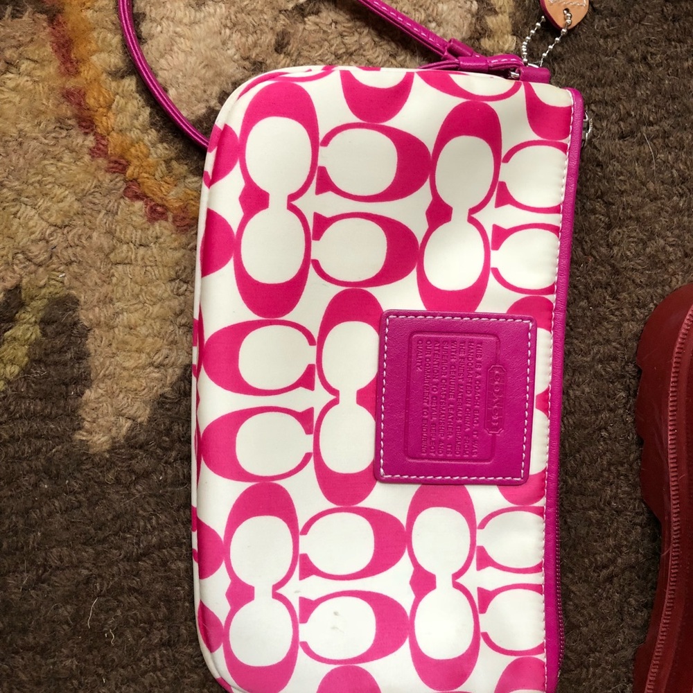 Coach wristlet
